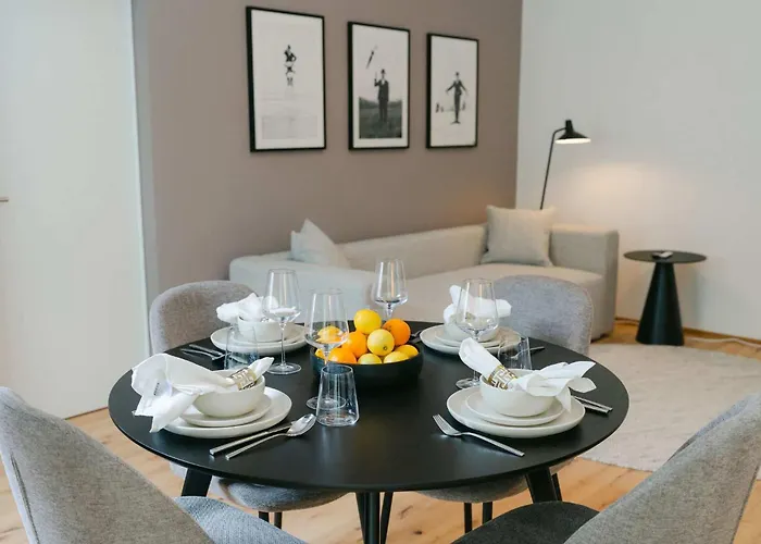 Apartment Calm 1br Perfect For 4-6 Metro Close To Naschmarkt Wien